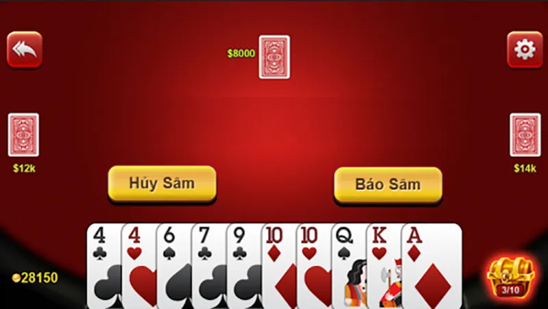 Cách chặn bài trong bài Sâm Cách chặn bài trong bài Sâm
